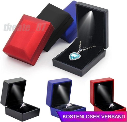 Led licht ringschachtel ring - ringschachtel,
