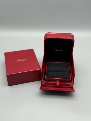 Cartier ringbox ohrring rot - ohrring,