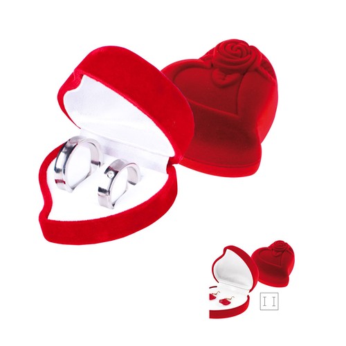 Herz rose etui - herz,