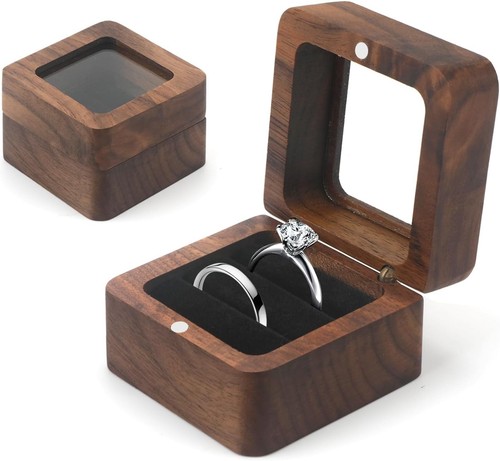 Ringbox holz 5cm - ringbox, 5,5cm