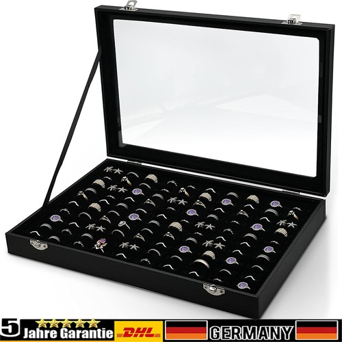 100 ringe schmucklade - 100, ringbox