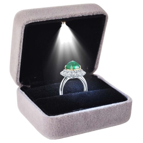 Ringschatulle mit led - ringschatulle,