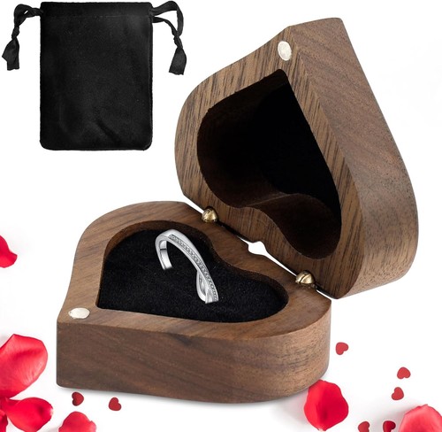 Holz ringbox für - holz,