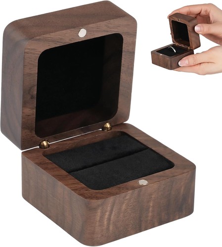 Ringbox holz vintage - holz,,