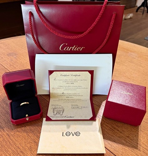 Cartier love ring 18k gelbgold - love,