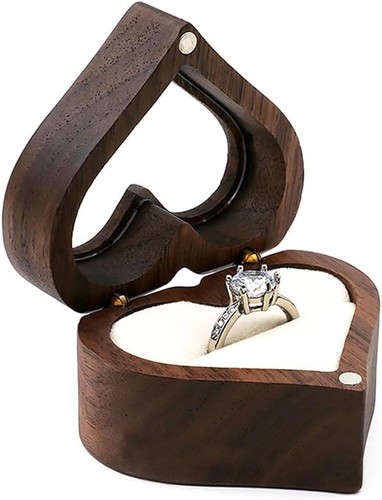 Holz ring box ringschatulle - holz,