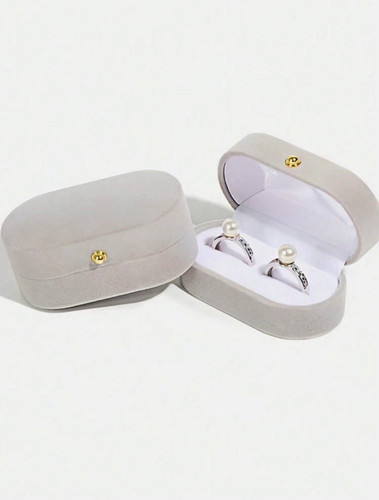 Ovale ring aufbewahrungsbox - ovale, ring-aufbewahrungsbox