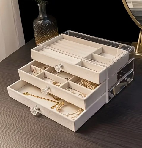 Schmuck organizer box - schmuck-organizer, 3-lagig