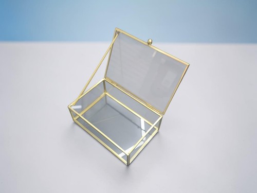 Box aus glas 15x10x5 deko - box,