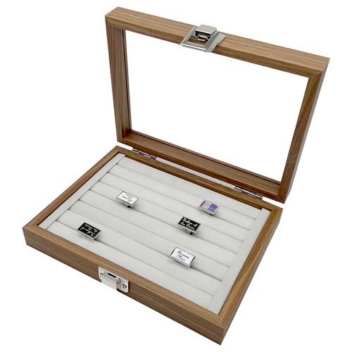 Kleine holz ringlade ringbox - ringlade,