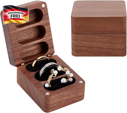 Holz ringbox für - für, mit