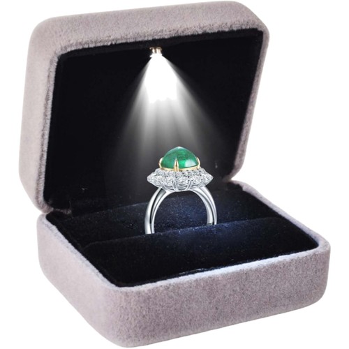 Ringschatulle mit led - ringschatulle,